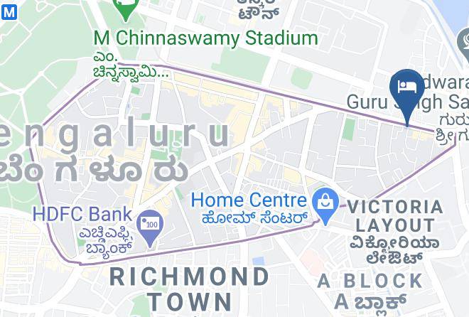 Bengaluru - Justa Mg Road Maps