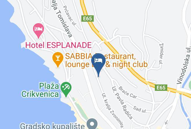 Crikvenica - Justic Ivan Maps
