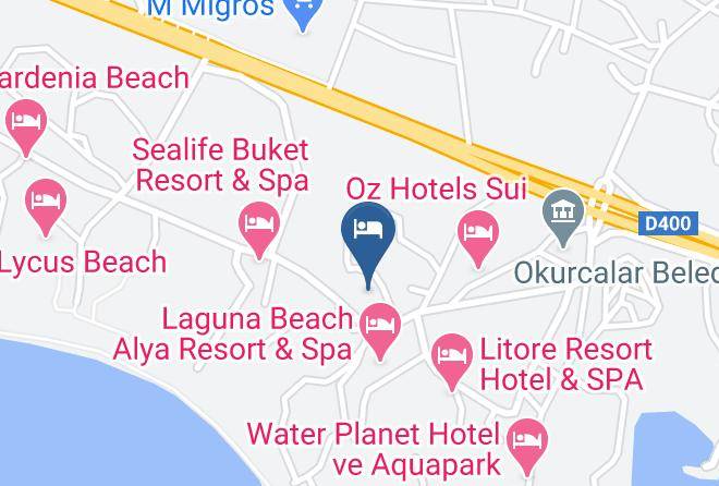 Manavgat - Justiniano Theodora Resort Maps