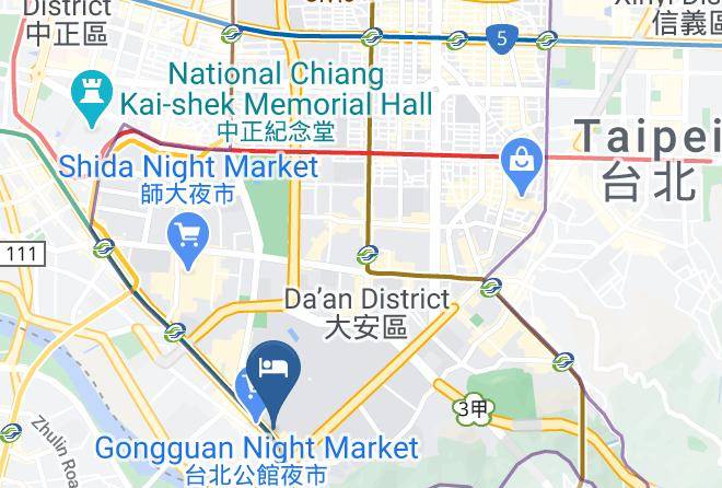 Da An District - Justsleep At Ntu Maps