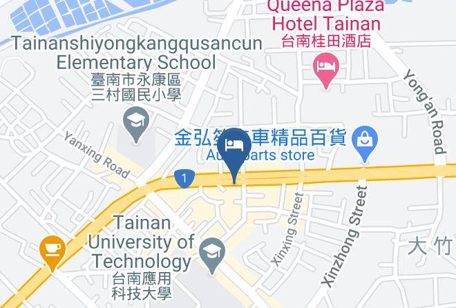 Yongkang District - Justwin Grand Hotel Maps