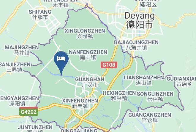 Deyang - Juting Sanxingdui Hotel Maps