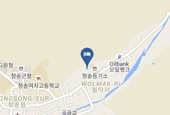 Cheongsonggun - Juwangsan Spa Tourist Hotel Maps