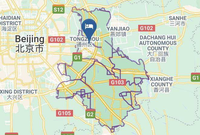 Tongzhou District - Juxianju Hotel Maps