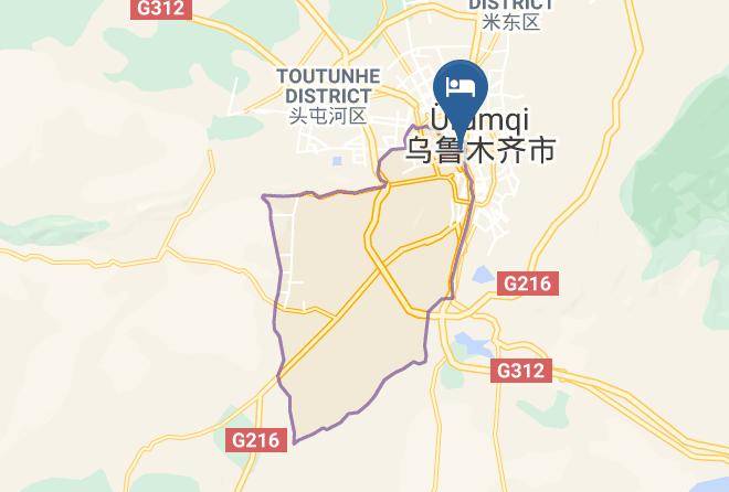 Urumqi - Juxin Hotel Maps