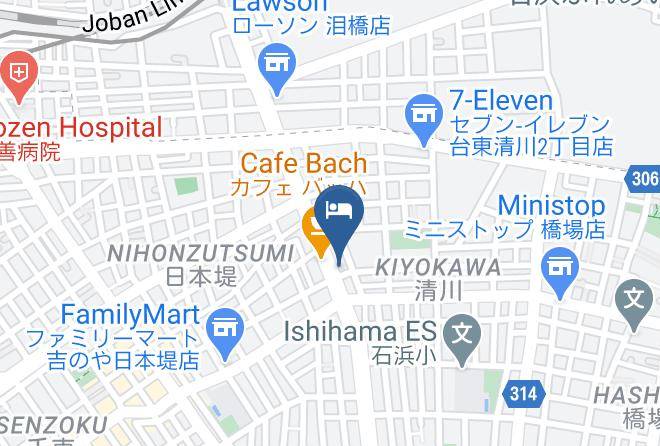 Taito Ward - Juyoh Hotel Maps