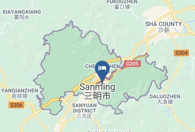 Sanming - Juyuan Express Hotel Maps