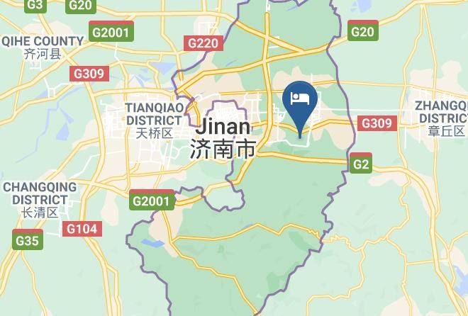 Ji Nan - Juyuan Hotel Maps