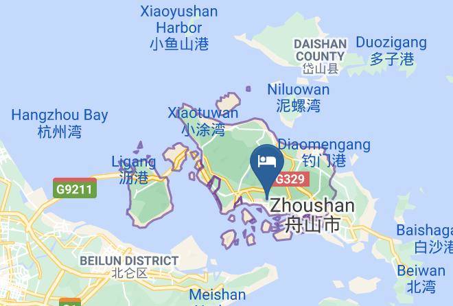 Zhoushan - Juyuan Hotel Maps