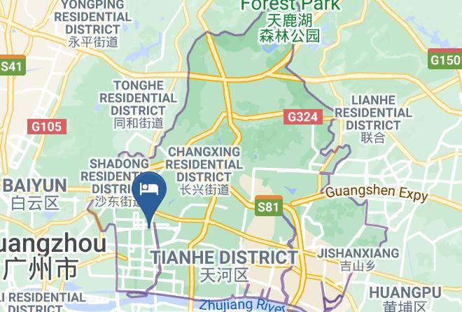 Guangzhou - Juyuan Zhijia Hotel Maps