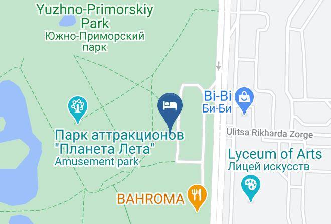 Saint Petersburg - Juzhno Primorskij Hotel Maps