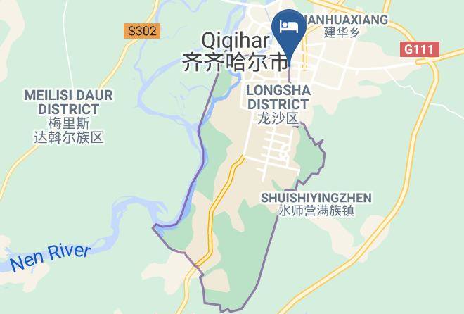 Qiqihar - Juzi Hongle Hotel Maps