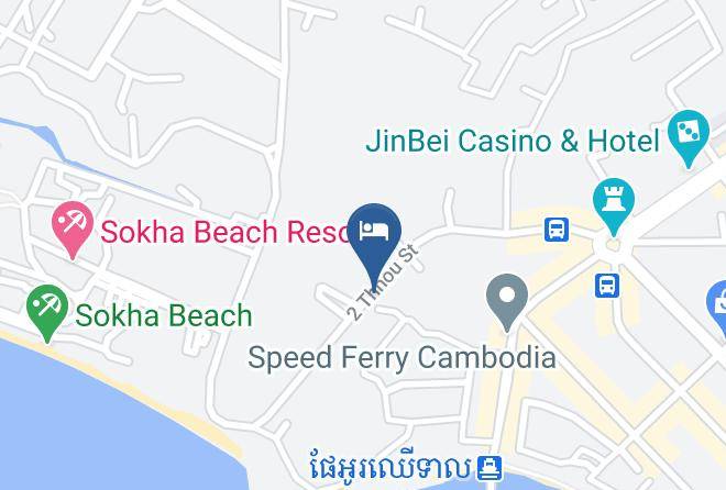 Preah Sihaknuk Town - Jwm Hotel And Casino Maps