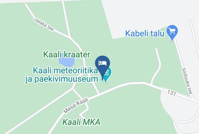 Saaremaa Vald - Kaali Kulastuskeskuse Hotell Maps