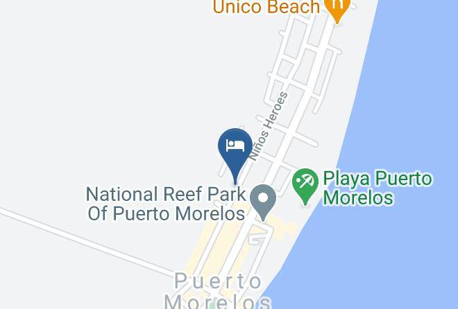 Puerto Morelos - Kaam Condos Puerto Morelos Maps