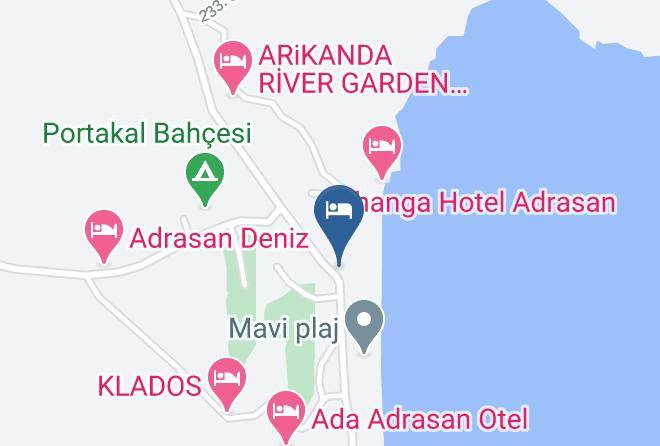 Fethiye - Kaan Hotel Maps