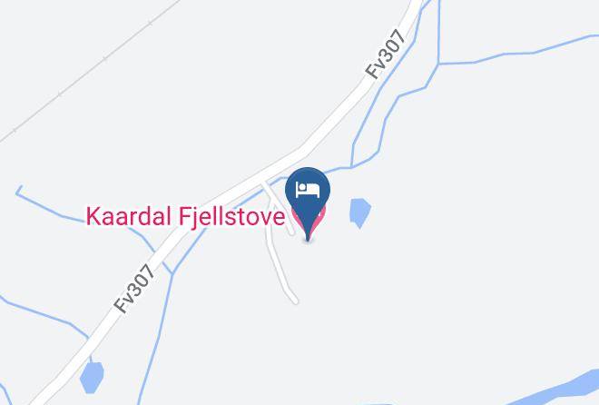 Kaardal Fjellstove Map