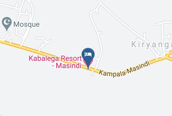 Masindi - Kabalega Resort Masindi Maps