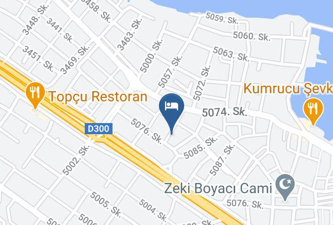 Cesme - Kabasakal Otel Maps