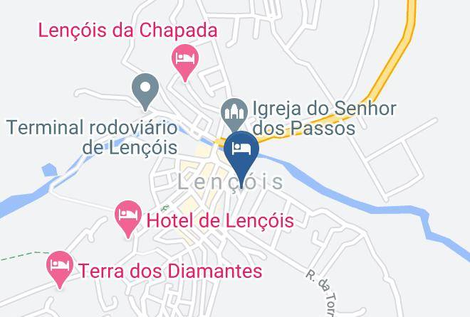 Lencois - Kabbalah Hospedaria Maps