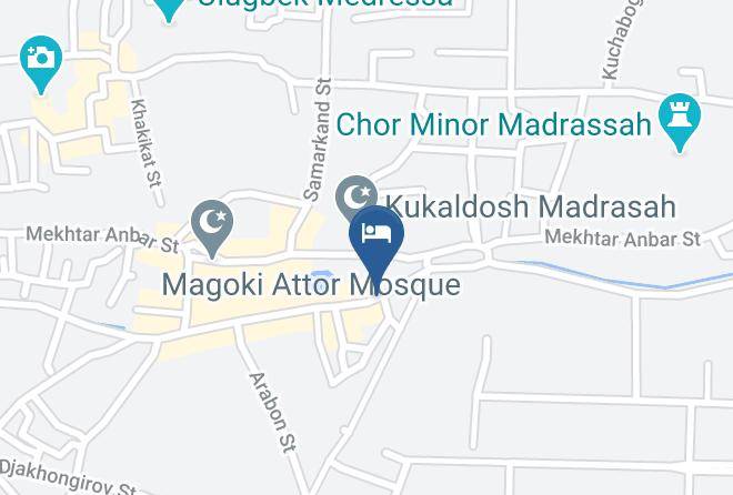 Bukhara - Kabir Hotel Maps