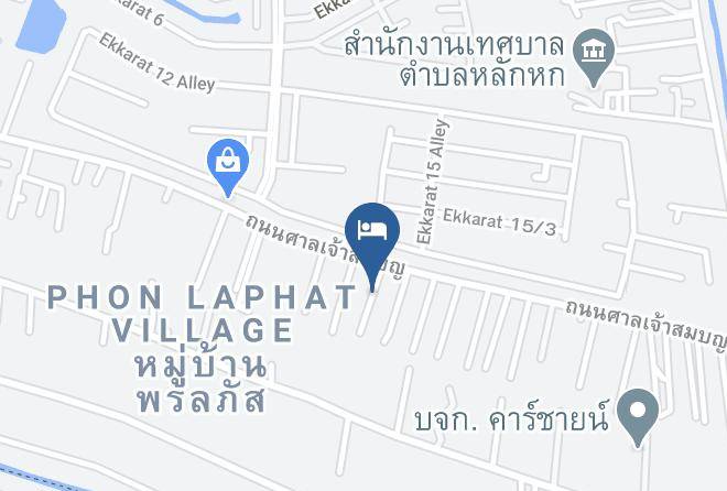 Amphoe Mueang Pathum Thani - Kacha Resort Maps