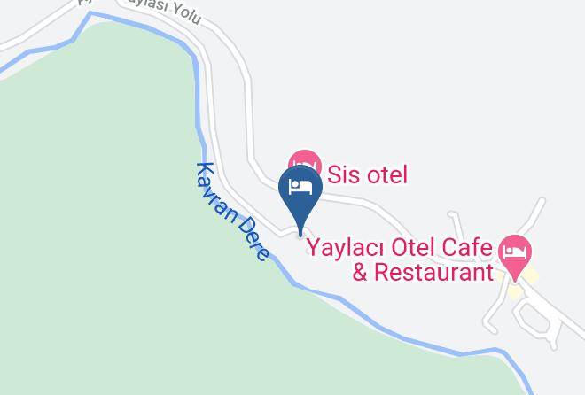 Camlihemsin - Kackar Resort Hotel Maps