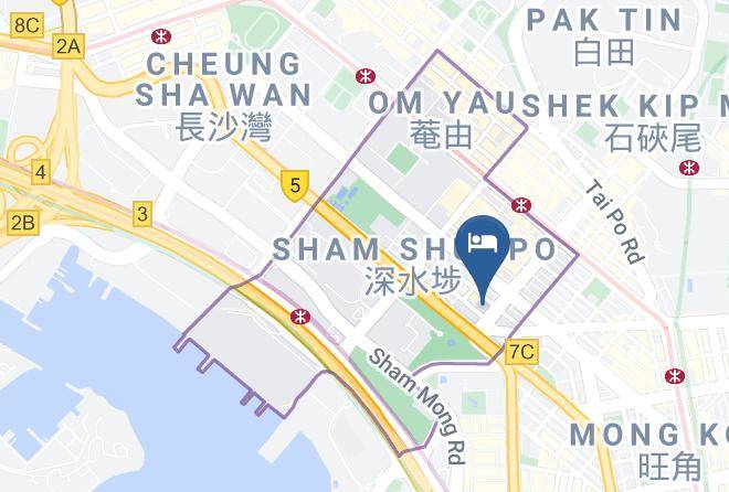 Kowloon - Kactus Hotel Maps