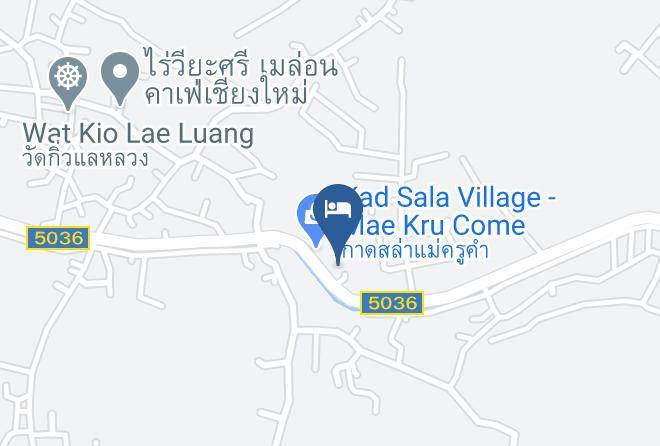 Amphoe San Pa Tong - Kad Sala Lanna Cultural Homestay Maps