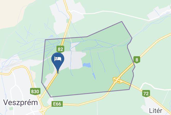 Veszprem Kadarta - Kadarta Vendeglo Panzio Maps