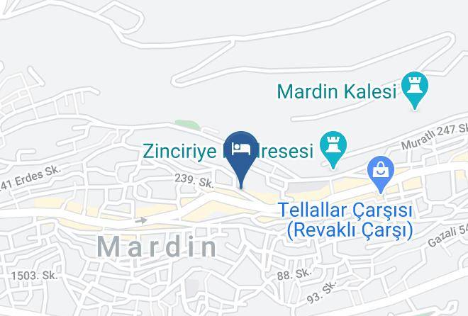 Artuklu - Kadim Otel Maps