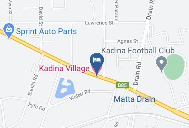 Copper Coast - Kadina Village Motel Maps