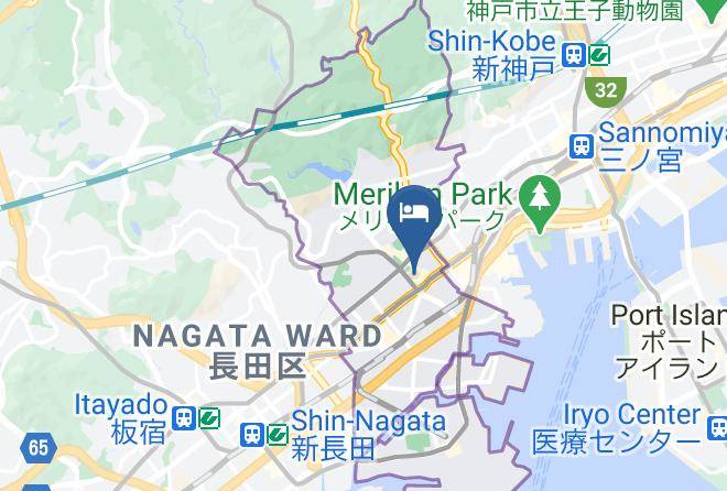Kobe City Hyogo Ward - Kadoya Ryokan Maps