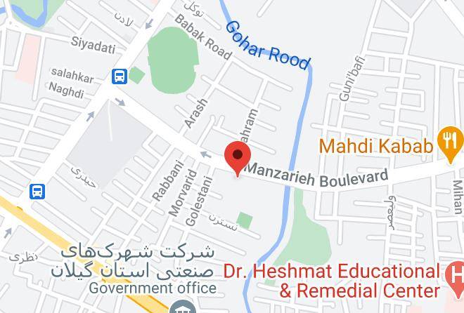 Rasht - Kadus Grand Hotel Maps