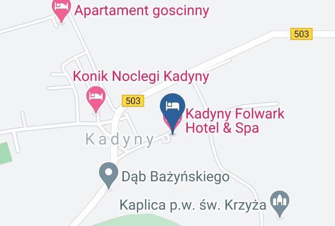 Elblaski - Kadyny Folwark Hotel & Spa Maps