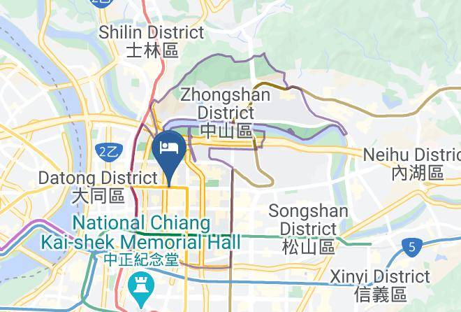 Zhongshan District - Kae Lin Hotel Maps