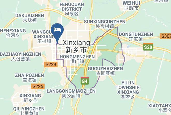 Xinxiang - Kaerdun Business Hotel Maps
