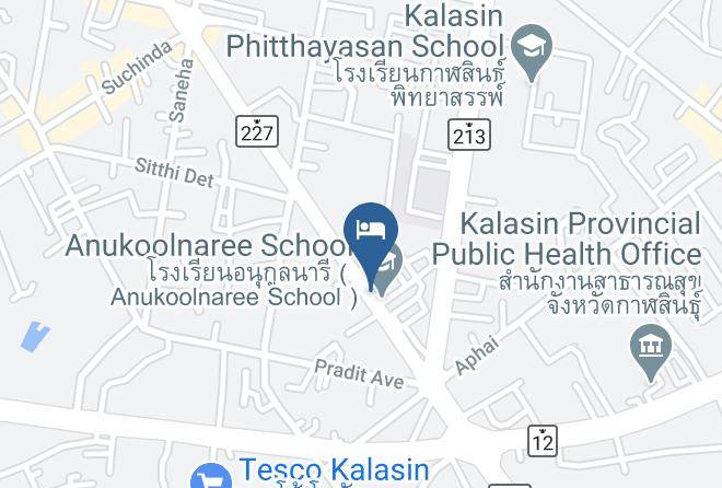 Amphoe Mueang Kalasin - Kafae Baan Hao Maps