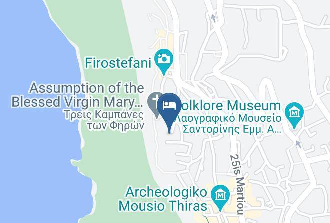 Thira - Kafieris View Maps