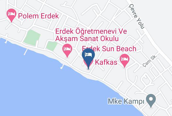 Erdek - Kafkas Motel Maps