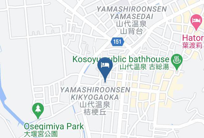 Kaga City - Kaga No Yado Hoshotei Maps