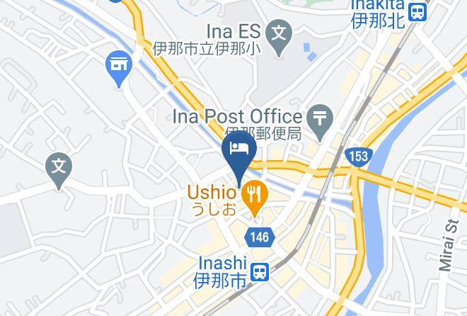 Ina City - Kagetsu Inn Maps