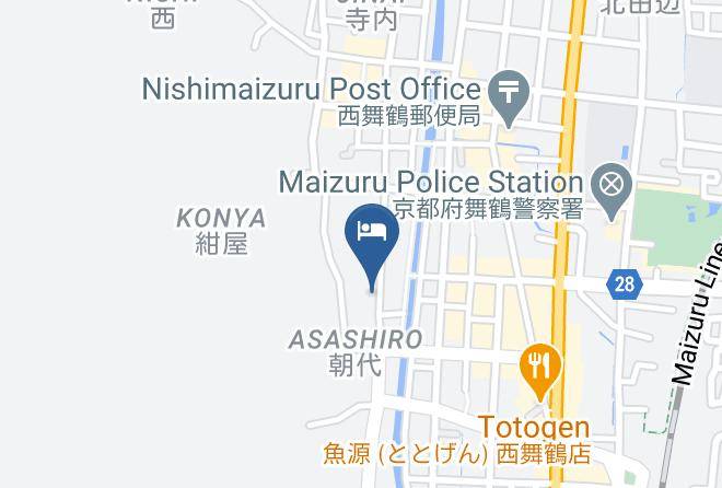 Maizuru City - Kagetsu Ryokan Maps