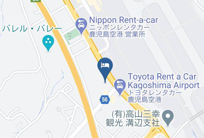 Kagoshima Airport Hotel Map