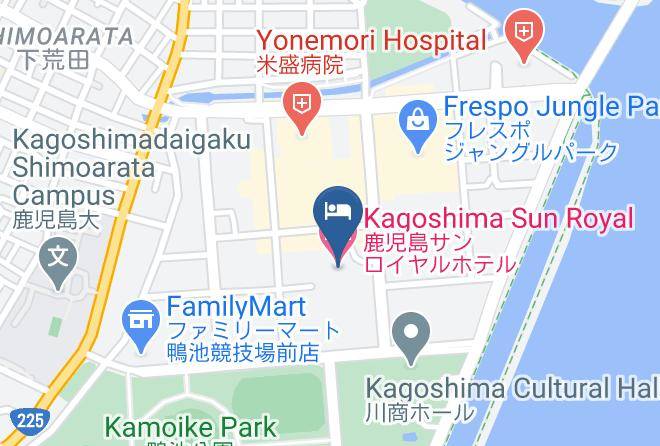 Kagoshima City - Kagoshima Sun Royal Hotel Maps