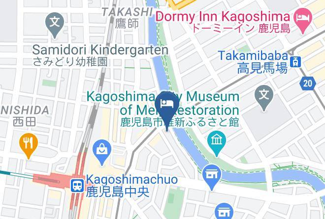 Kagoshima City - Kagoshima Tokyu Rei Hotel Maps
