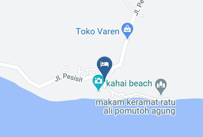 Lampung Selatan - Kahai Beach Resort Maps