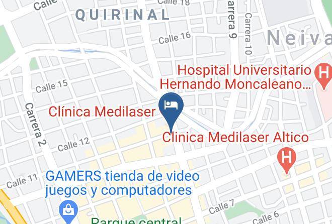 Neiva - Hotel Kahoba Maps