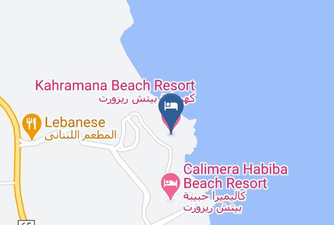 Marsa Alam - Kahramana Beach Resort Maps