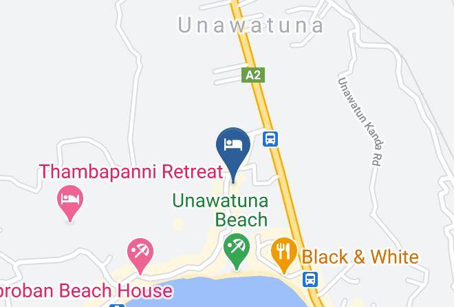 Galle - Kahuna Hotel Maps